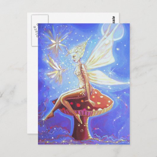 Cloud Sprites-Briefkaarten Briefkaart (Voorkant / Achterkant)