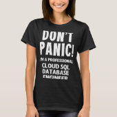 Cloud SQL Database Engineer 1 T-shirt (Voorkant)
