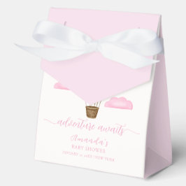 Cloud Star Regenboog Hete Luchtballon Baby shower Bedankdoosjes