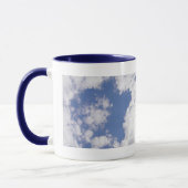 Cloud Stars Afbeelding Sjabloon Mok (Links)