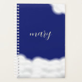 cloud&stars gepersonaliseerd planner (Voorkant)