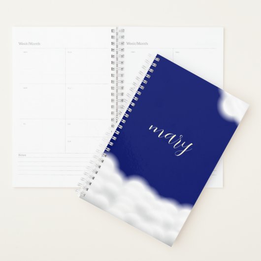 cloud&stars gepersonaliseerd planner (Display)