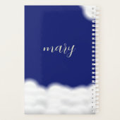 cloud&stars gepersonaliseerd planner (Achterkant)