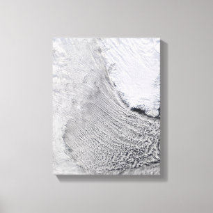 Cloud Streets in het Zee Labrador Canvas Afdruk