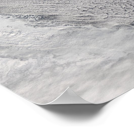 Cloud Streets in het Zee Labrador Poster (Hoek)