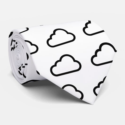 Cloud Stropdas (Opgerold)