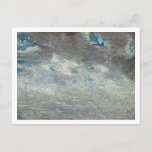 Cloud Study, 1821 (olie op papier aan boord) Briefkaart (Voorkant)