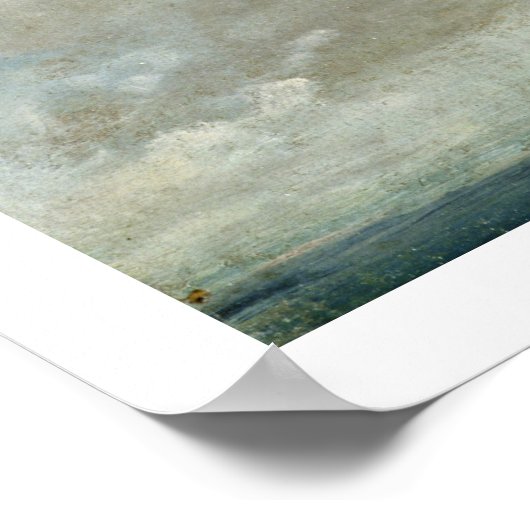 Cloud Study, 1821 (olie op papier aan boord) Poster (Hoek)