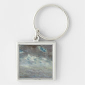 Cloud Study, 1821 (olie op papier aan boord) Sleutelhanger (Voorkant)