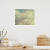 Cloud Study, c.1821 (olie op canvas) Poster (Keuken)