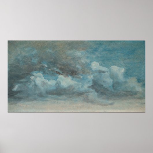 Cloud Study – Lionel Constable Poster (Voorkant)