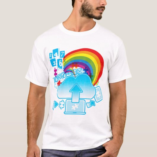 CLOUD T-SHIRT (Voorkant)