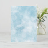 Cloud thema DANK U KAARTEN - Head in the CLOUDS (Staand voorkant)