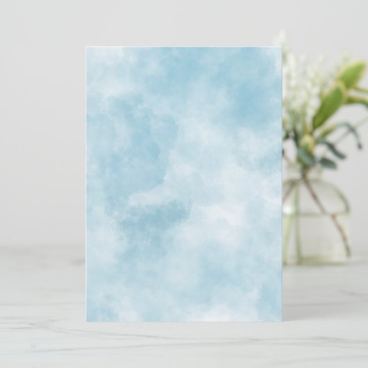 Cloud thema DANK U KAARTEN - Head in the CLOUDS (Staand voorkant)