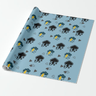 "Cloud-thema inpakpapier: cadeauverpakking met Cadeaupapier
