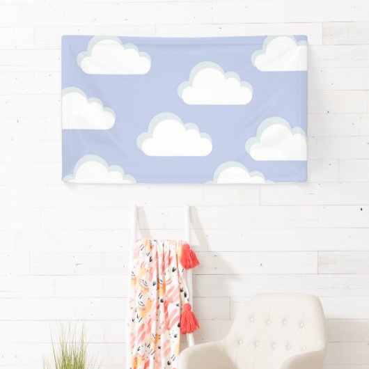 Cloud themed spandoek (Insitu)
