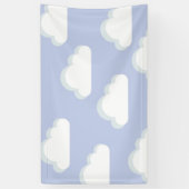 Cloud themed spandoek (Verticaal)