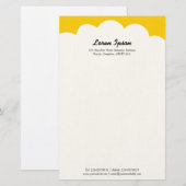 Cloud Top - Amber Briefpapier (Voorkant / Achterkant)