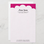 Cloud Top - diepe kritiek Briefpapier (Voorkant / Achterkant)