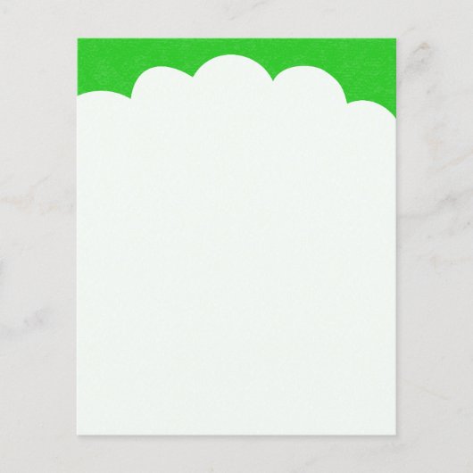 Cloud Topjes - groen Flyer (Voorkant)