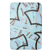 Cloud Traps Bathmat Badmat (Voorkant Verticaal)