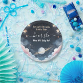 Cloud Twinkle Little Star Genderonthulling Papieren Bordje (Feest)