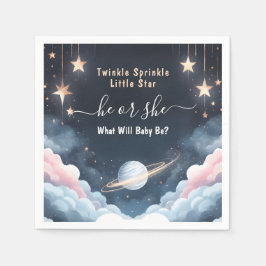 Cloud Twinkle Little Star Genderonthulling Servet