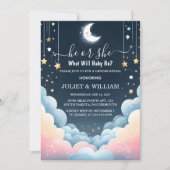 Cloud Twinkle Twinkle Little Star Genderonthulling Kaart (Voorkant)