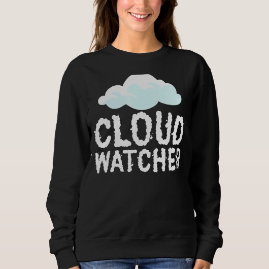 Cloud Watcher Meteorologie Tornado Chaser Meteorol Trui (Voorkant)