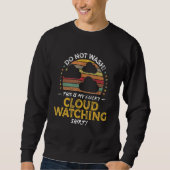 Cloud Watcher Weather  Quote Graphic Trui (Voorkant)
