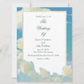 Cloud Wedding Invitation Kaart (Voorkant)