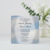 Cloud Wedding Invitations Kaart (Staand voorkant)