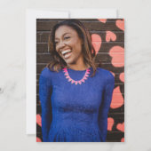 Cloud wijn bruids douche uitnodiging (Achterkant)