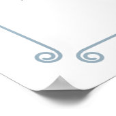 Cloud Wine Vrijgezellenfeest Welkom Poster (Hoek)