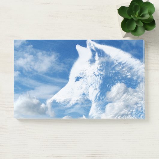 Cloud Wolf Post-it® Notes (Kantoor)