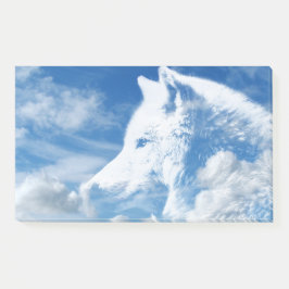Cloud Wolf Post-it® Notes