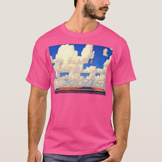 Cloud World beroemd gemaakt door Maynard Dixon T-shirt (Voorkant)