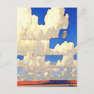 "Cloud World" door Maynard Dixon Briefkaart