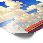 "Cloud World" door Maynard Dixon Foto Afdruk (Hoek)