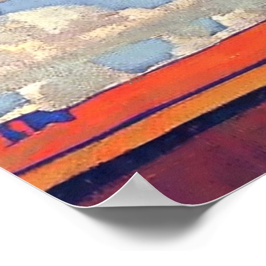 "Cloud World" door Maynard Dixon Poster (Hoek)