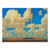 Cloud World van Maynard Dixon Foto Afdruk (Voorkant)