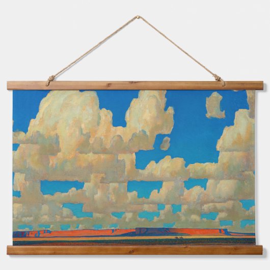 Cloud World van Maynard Dixon Hangend Wandkleed (Voorkant)