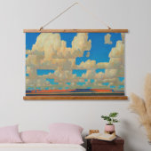 Cloud World van Maynard Dixon Hangend Wandkleed (Slaapkamer)