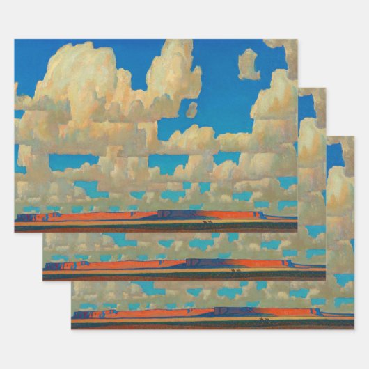 Cloud World van Maynard Dixon Inpakpapier Vel (Set)