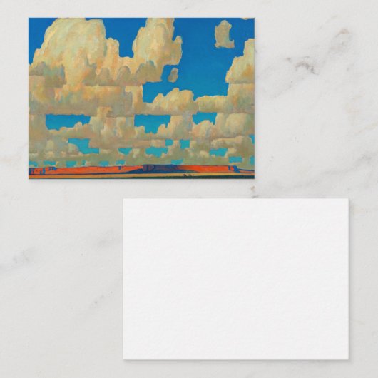 Cloud World van Maynard Dixon Notitiekaartje (Voorkant / Achterkant)