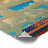 Cloud World van Maynard Dixon Poster (Hoek)