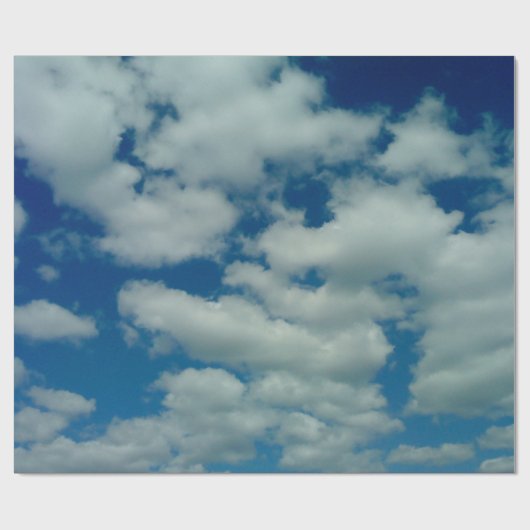 Cloud Wrapping Paper Cadeaupapier (Vlak)