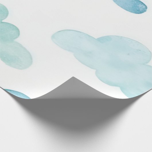 Cloud wrapping papier (Hoek)
