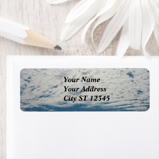 Cloudadreslabel Etiket (Insitu)