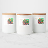 Cloudberry-jam Voedselcontainer Etiket (Flessen)